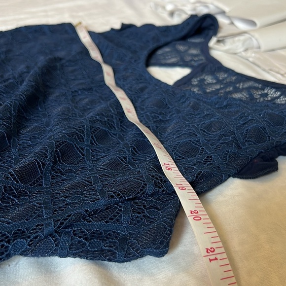 Torrid Super Soft Scoop Neck Lace Yoke Babydoll Tank - Picture 12 of 16